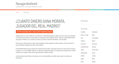 Desktop Screenshot of navegandoxlared.es